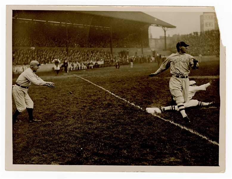1924 US Baseball Tour Muddy Ruel Photograph