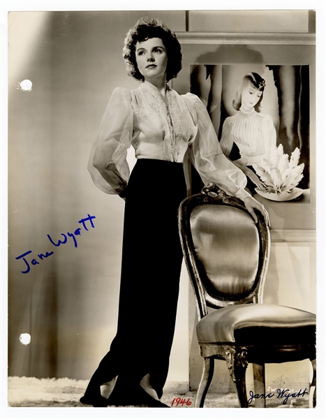 Jane Wyatt Signed Photograph JSA