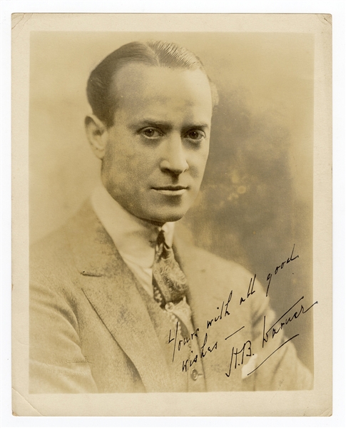 Henry H.B. Warner Signed Photograph JSA 