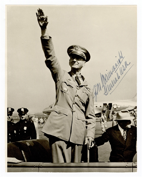 General Jonathan Wainwright Signed Photograph JSA 
