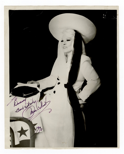 Mae West Signed and Inscribed Photograph JSA 