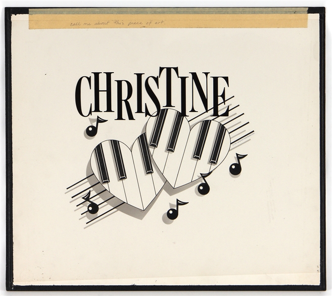 Christine McVie Original Larry Vigon Graphic Artwork 