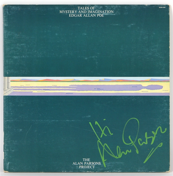 Alan Parsons Signed “Tales of Mystery and Imagination (Edgar Allan Poe)” Album JSA