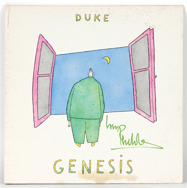 Genesis Phil Collins Signed “Duke” Album JSA