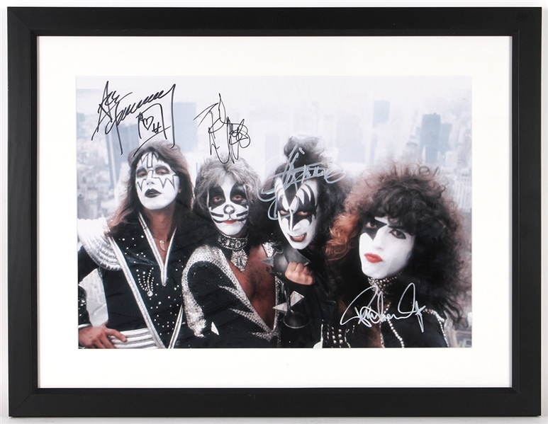 KISS Band Signed Photograph