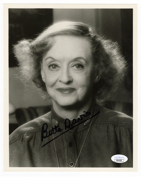 Betty Davis Signed Photograph JSA