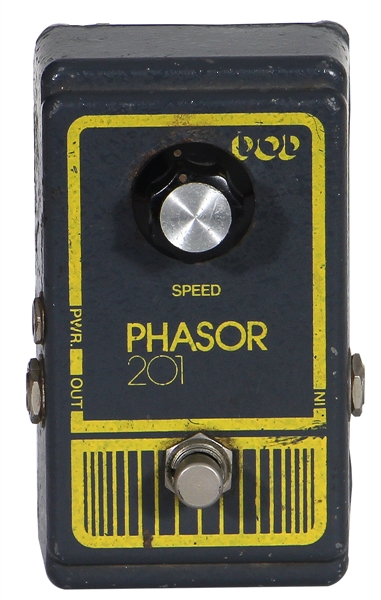 Eddie Van Halen Owned and Studio Used DOD Phasor 201 Guitar Pedal