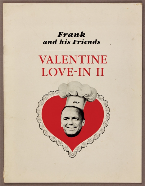 Sammy Davis, Jr. Personal "Frank and his Friends, Valentine Love-In II" Concert Program