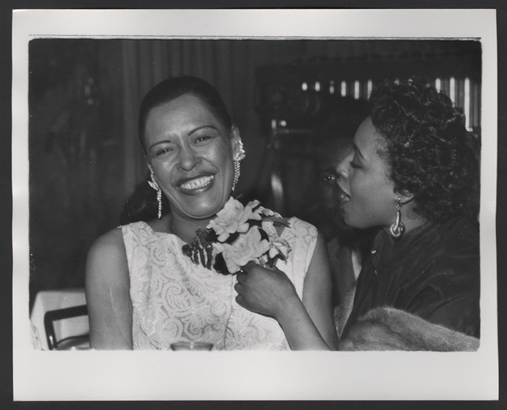 Billie Holiday Original Doug Quackenbush Photograph