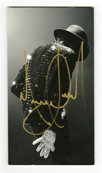 Michael Jackson Signed "The Songs" Booklet