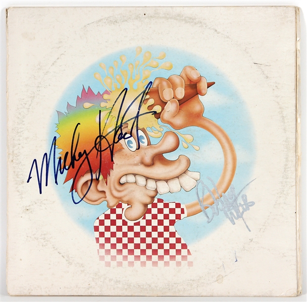 Grateful Dead Mickey Hart and Bobby Weir Signed "Europe 72" Live Album JSA