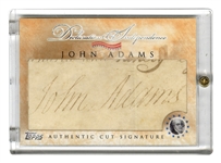 2006 Topps Signers of the Declaration of Independence John Adams 1 of 1