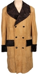 Elvis Presley Owned and Worn "Superfly" Suede Trench Coat