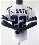Emmitt Smith Signed and Heavily Game Worn 1990-1991 Rookie Season Jersey Cowboys LOAs