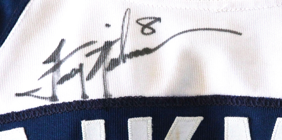 Lot Detail - 1994 Troy Aikman Dallas Cowboys Game-Used & Autographed  Throwback Jersey (Equipment Manager LOA • Rare One Game Style)