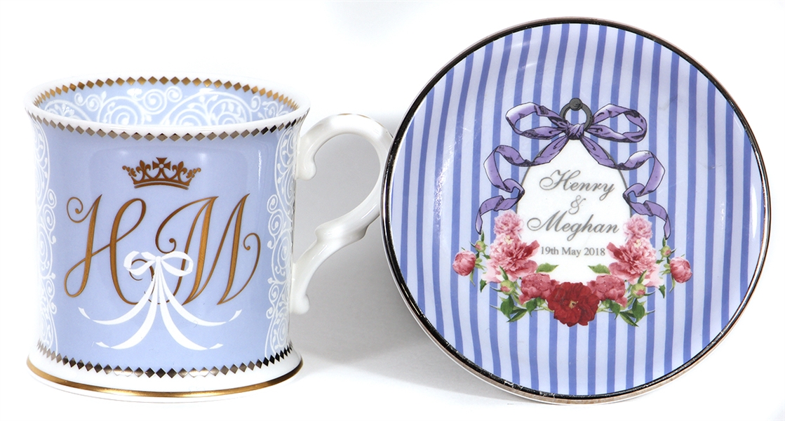H.R.H. Prince Harry and Megan Markle Wedding Original Royal Collection Trust Cup and Saucer