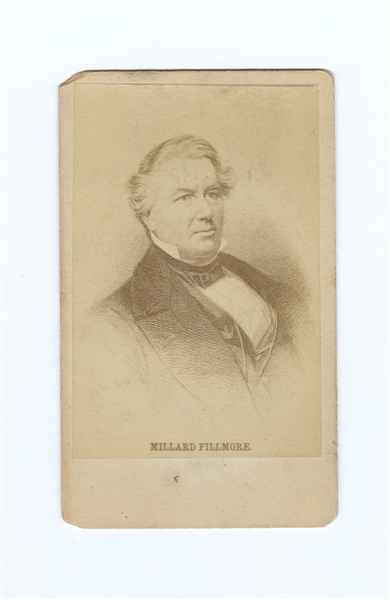 Millard Fillmore 1800s CDV