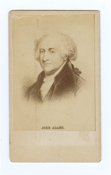 President John Adams CDV