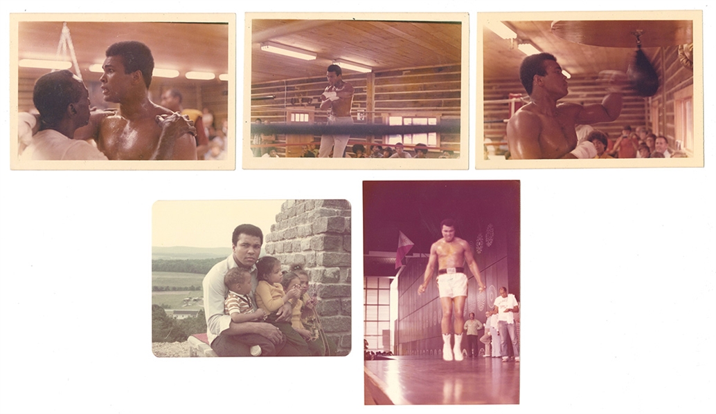 Lot Muhammad Ali Original Snapshot Photographs (26)