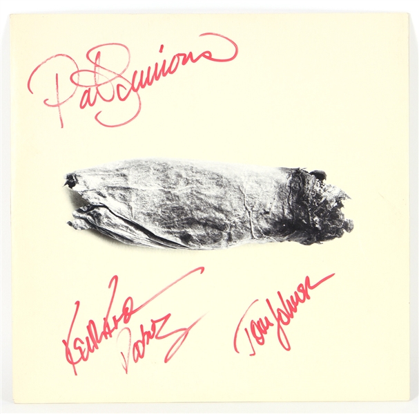 Doobie Brothers Signed "Minute By Minute" Album Cover JSA
