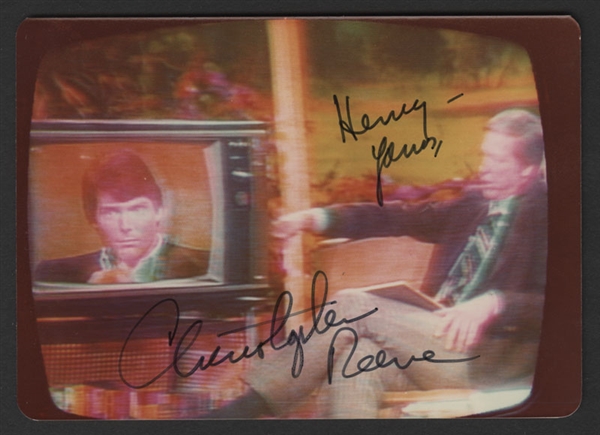 Christopher Reeve Signed & Inscribed Photograph