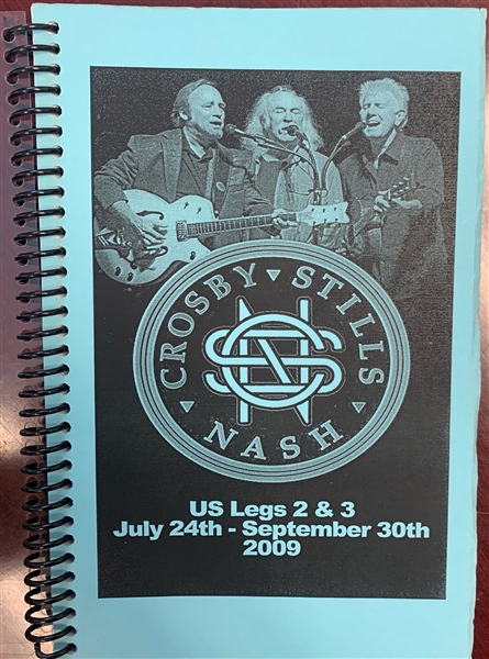 Crosby, Stills & Nash 2009 Tour Itinerary