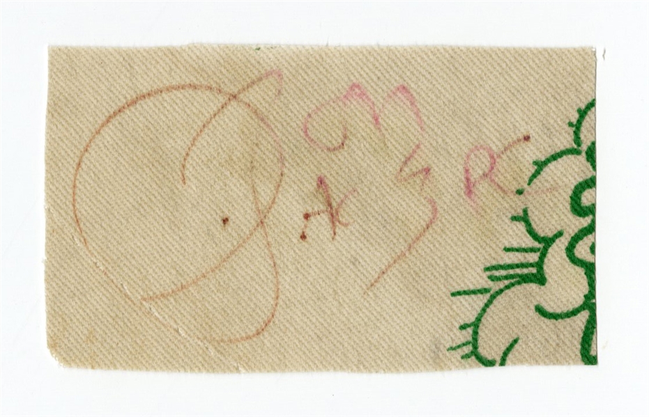 AC/DC Bon Scott Autograph