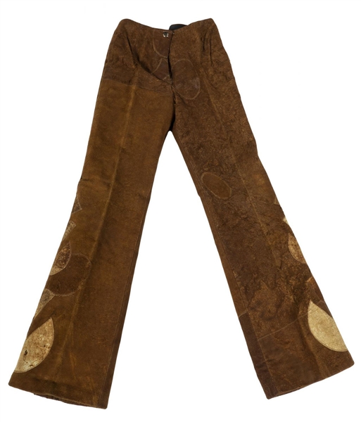 Rolling Stones Bill Wyman Owned & Worn Cordoba Suede Trousers