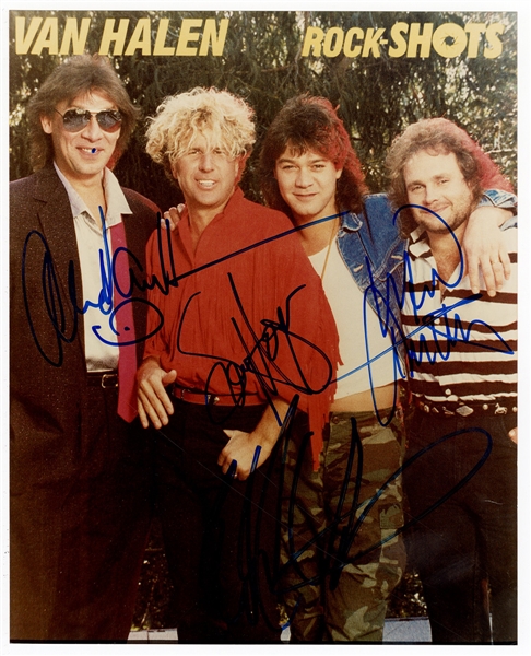 Van Halen Signed Photograph