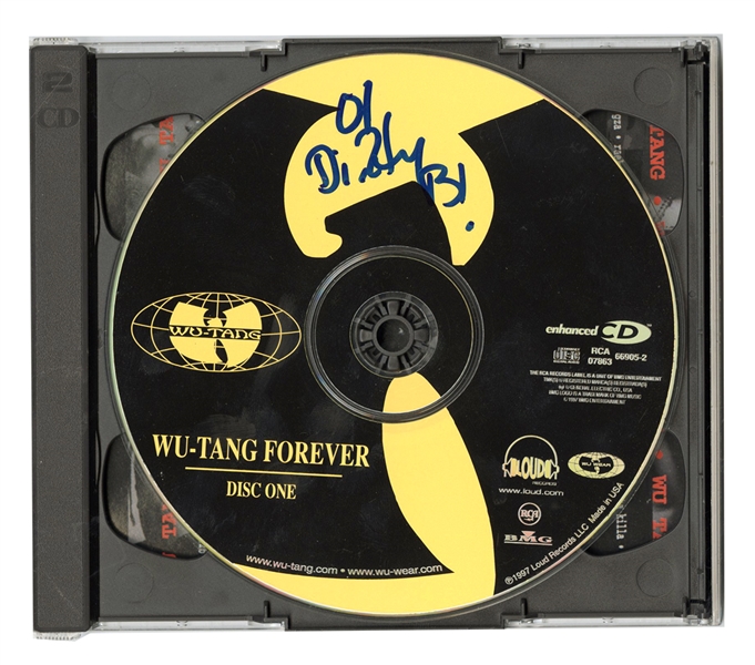 Ol Dirty Bastard Signed "Wu-Tang Forever" CD JSA