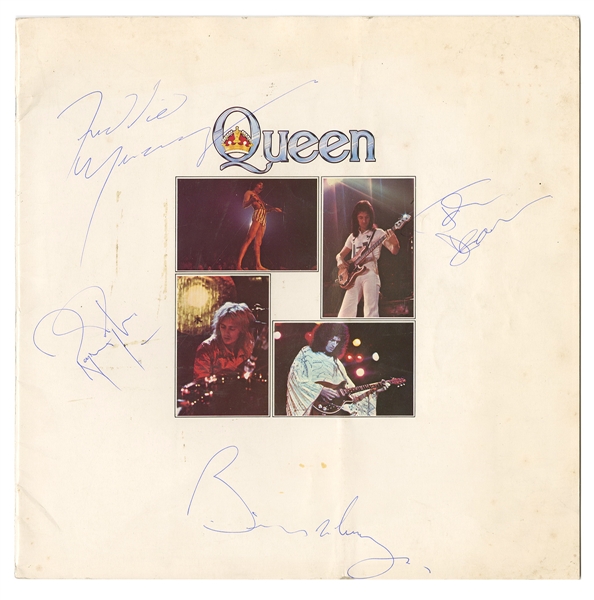 Queen Signed 1977 Summer Tour Program JSA