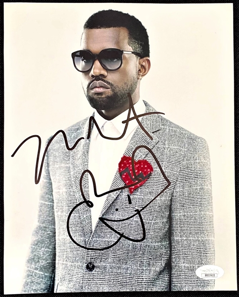 Kanye West Signed "808s and Heartbreak" Photograph JSA