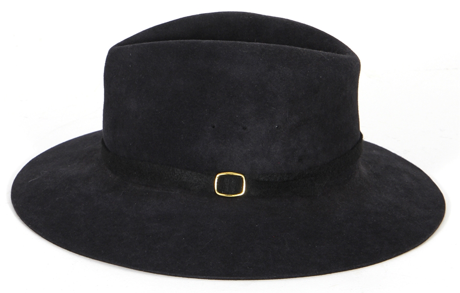 Michael Jackson Owned and Stage Worn "Billie Jean" Fedora From the Victory Tour