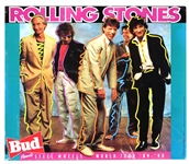Rolling Stones Original Steel Wheels Tour 1989-90 Concert Poster