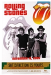Rolling Stones Original 2005 MGM Grand Hotel Concert Poster