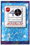 Atlantic Records 40th Anniversary Original 1988 Concert Poster Featuring Led Zeppelin/CSN/The Rascals and More