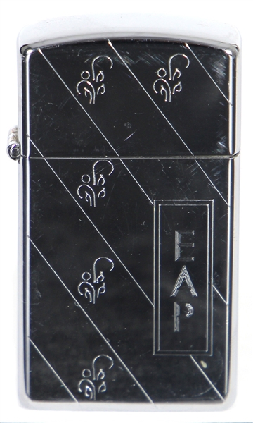 Elvis Presley Owned and Used Engraved Lighter