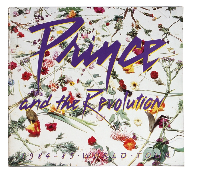 Prince Original "Purple Rain" Tour Program