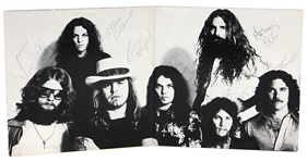 Lynyrd Skynyrd "Street Survivors" Gatefold Signed By Seven Band Members