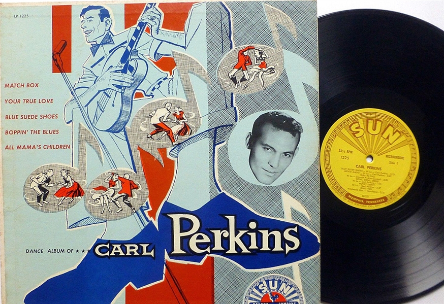 Carl Perkins Original "Dance Album" Sun Records EP (Sun-1225)