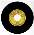 Johnny Cash Original "Big River"/"Ballad of a Teenage Queen" Sun Records 45 Record (Sun-283)