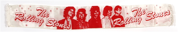The Rolling Stones 1982 European Tour Promotional Scarf