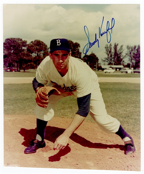 Sandy Koufax Signed Photograph