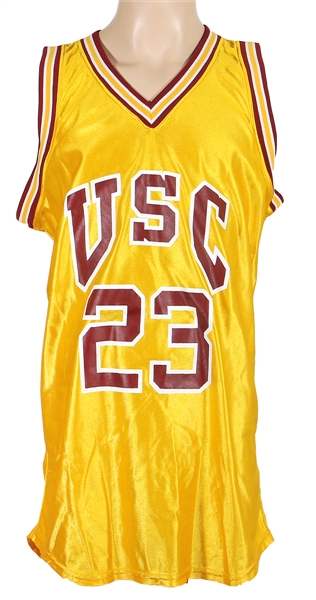 1990 Harold Miner USC Trojan Game Used Home Jersey