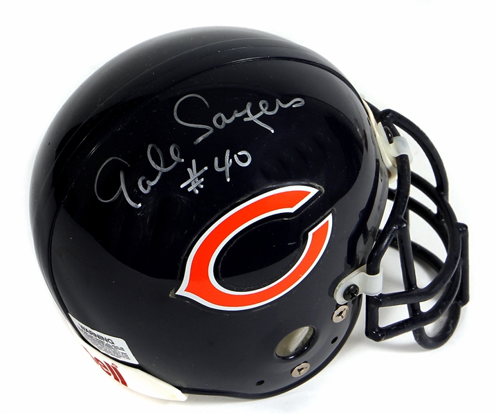 Gale Sayers Signed Chicago Bears Helmet