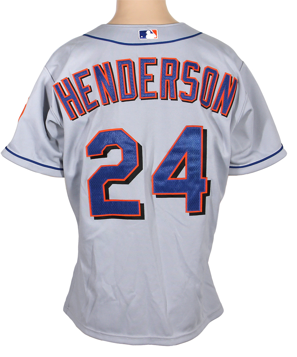 Lot Detail - 1999 Rickey Henderson Game Used New York Mets Home