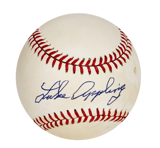 Luke Appling Signed Baseball