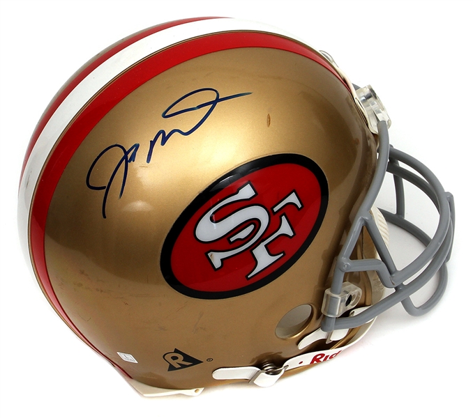 Joe Montana Signed 49ers Full-Size Helmet