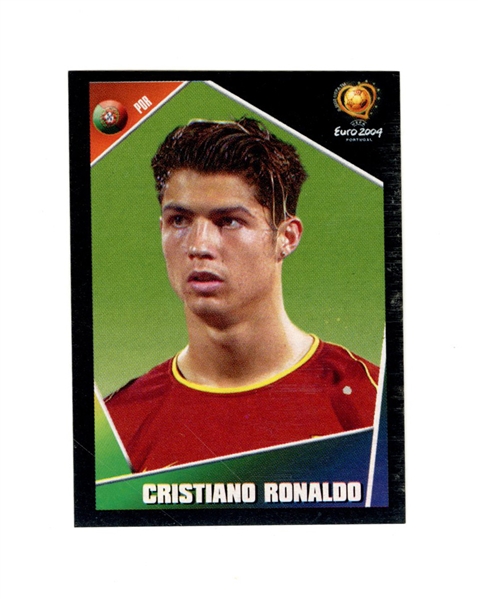 2004 Panini UEFA Euro # 23 Cristiano Ronaldo Rookie Card Pack Fresh
