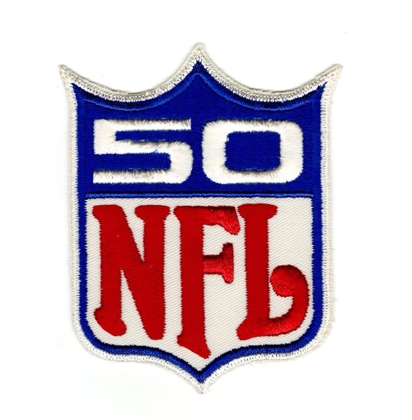 1969 NFL 50th Anniversary Patch 